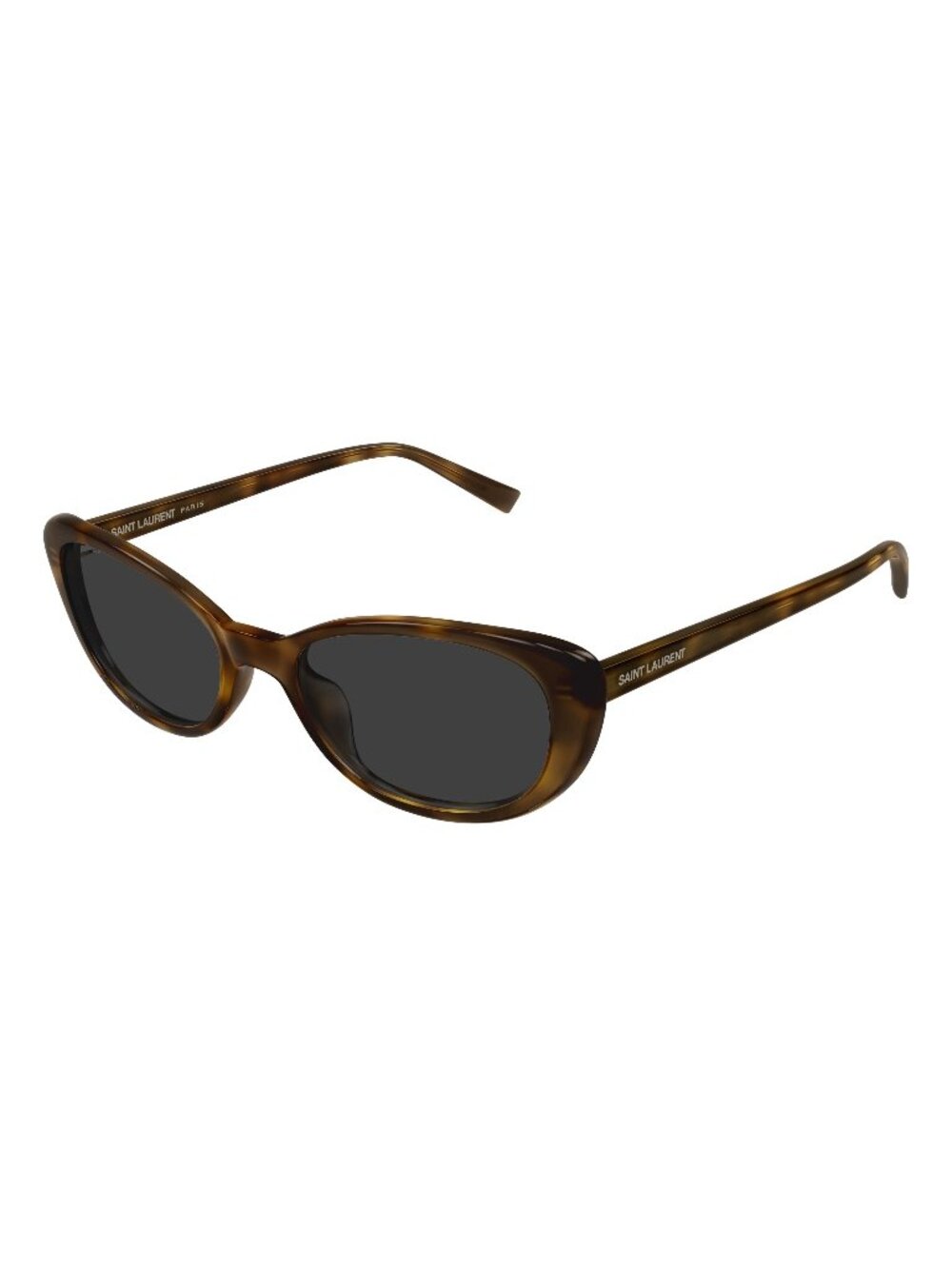 New Saint Laurent Women's Sunglasses Havana Grey Lens Acetate Frame SL 822 002